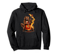 Raccoon Playing Guitar Funny Rock Hoodie - Casual Everyday Wear for Adults - T-Shirt, Sweatshirt, Hoodie