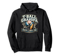 T Ball Grandpa Proud Ball Grandparent Hoodie - Trendy Graphic for Adults - T-Shirt, Sweatshirt, Hoodie