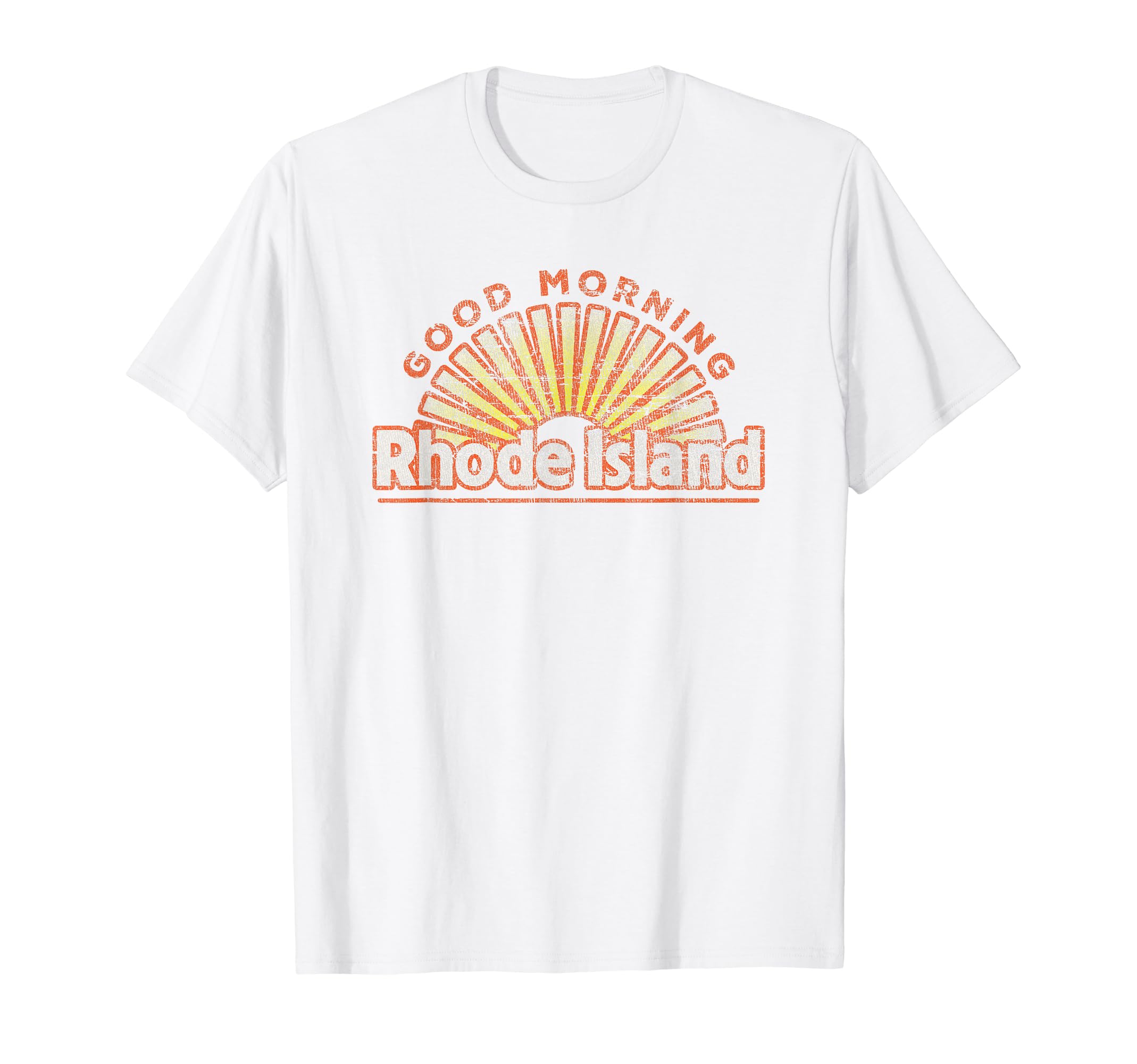 Rhode Island Good Morning Running T-Shirt - Trendy Graphic Men Women - T-Shirt, Sweatshirt, Hoodie