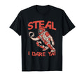 Baseball Catcher Steal I Dare Ya T-Shirt - Custom Art Print Men Women - T-Shirt, Sweatshirt, Hoodie