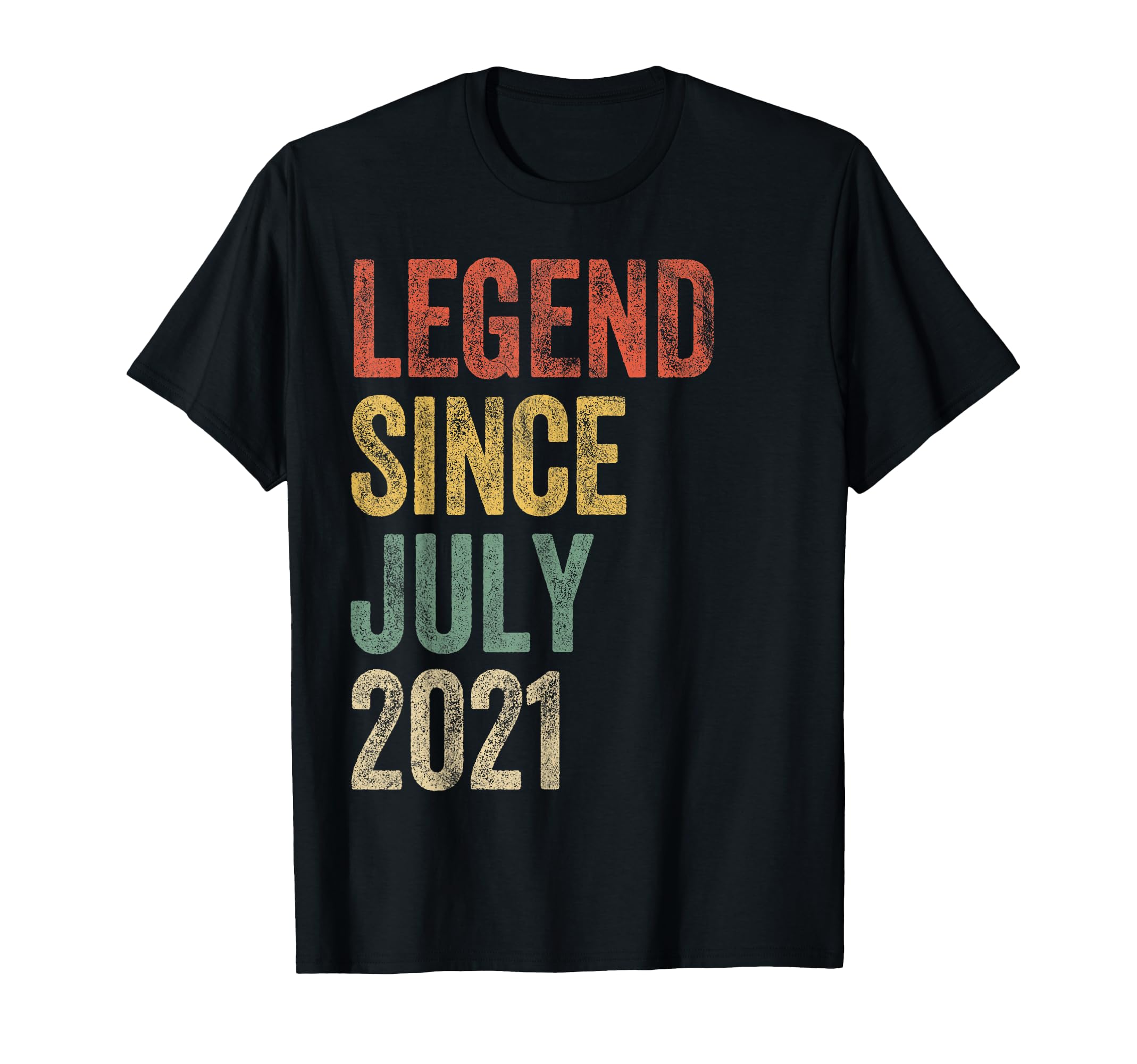 Legend 2021 4Th Birthday Gifts 4 Year T-Shirt - Unique Graphic for Adults - T-Shirt, Sweatshirt, Hoodie