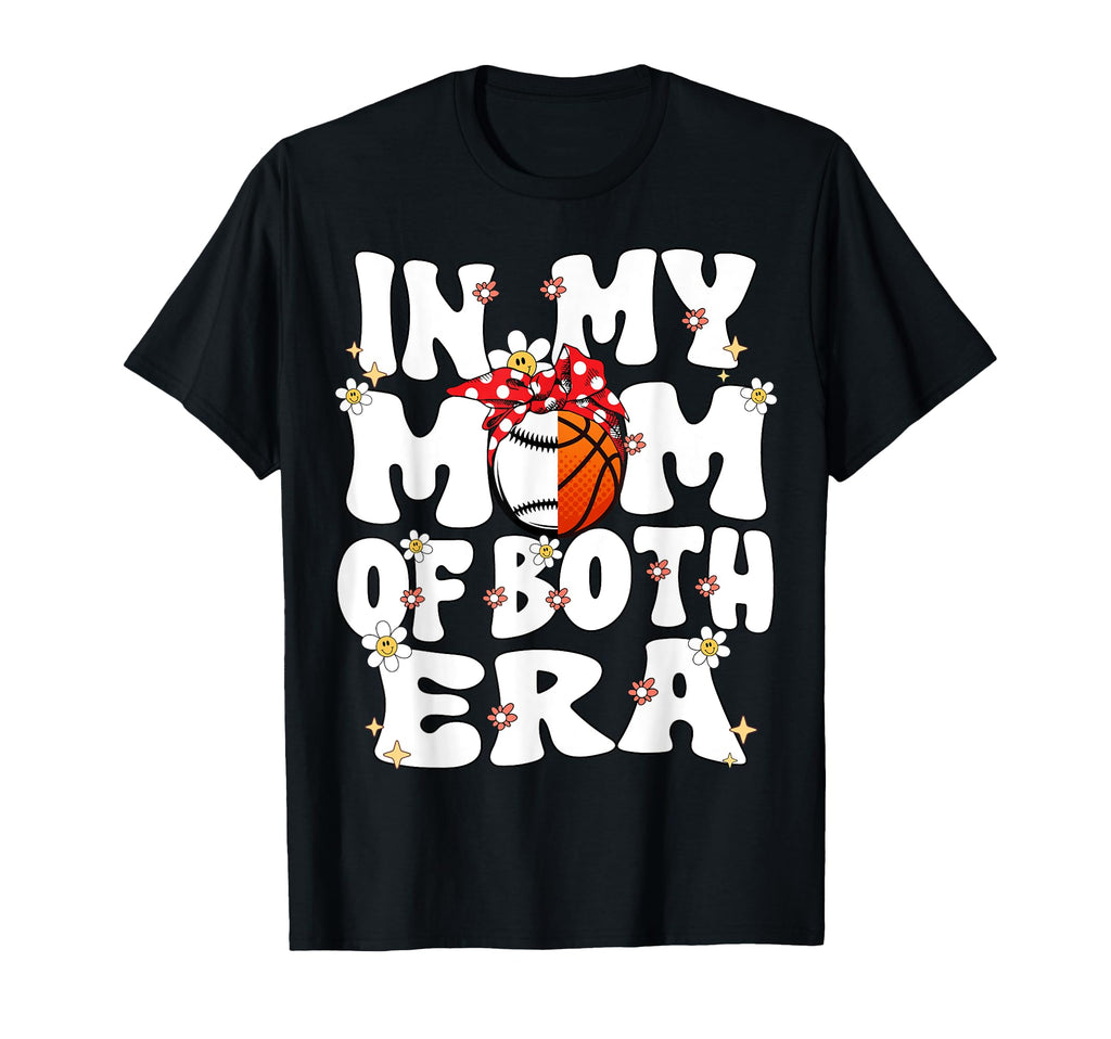 My Mom Both Era Groovy Baseball T-Shirt - Streetwear Style Unisex - T-Shirt, Sweatshirt, Hoodie