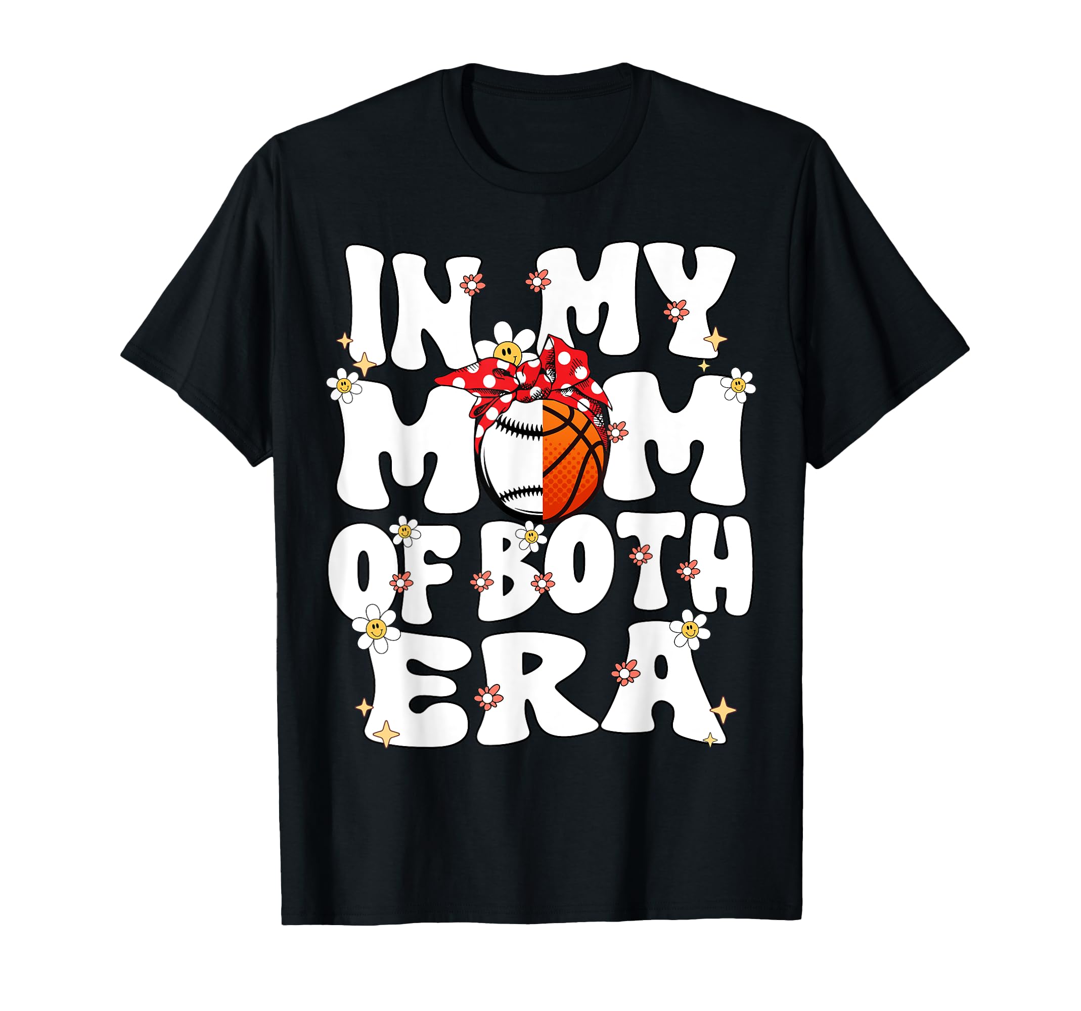 My Mom Both Era Groovy Baseball T-Shirt - Streetwear Style Unisex - T-Shirt, Sweatshirt, Hoodie