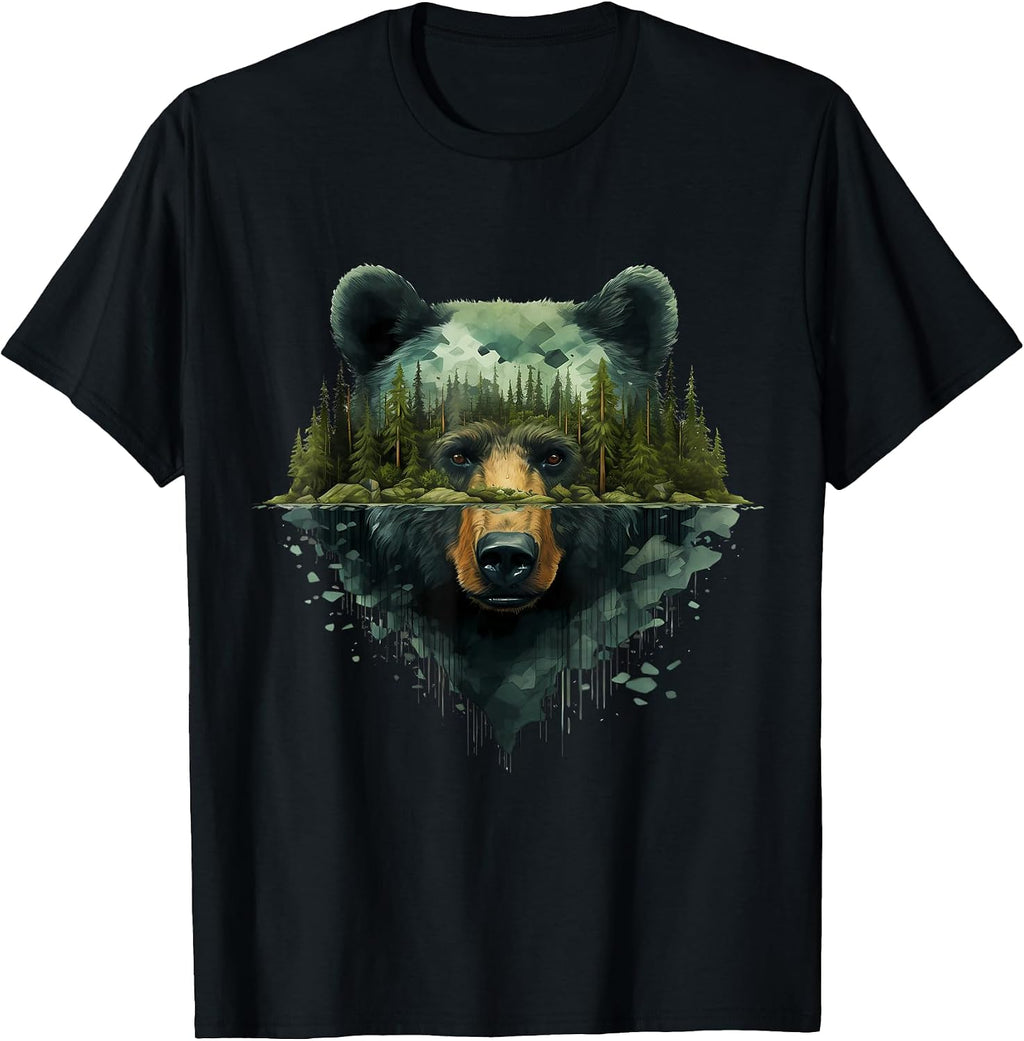 Forest Animal Art - Adult & Kids T-Shirts, Sweatshirts & Hoodies apparel design preview 1