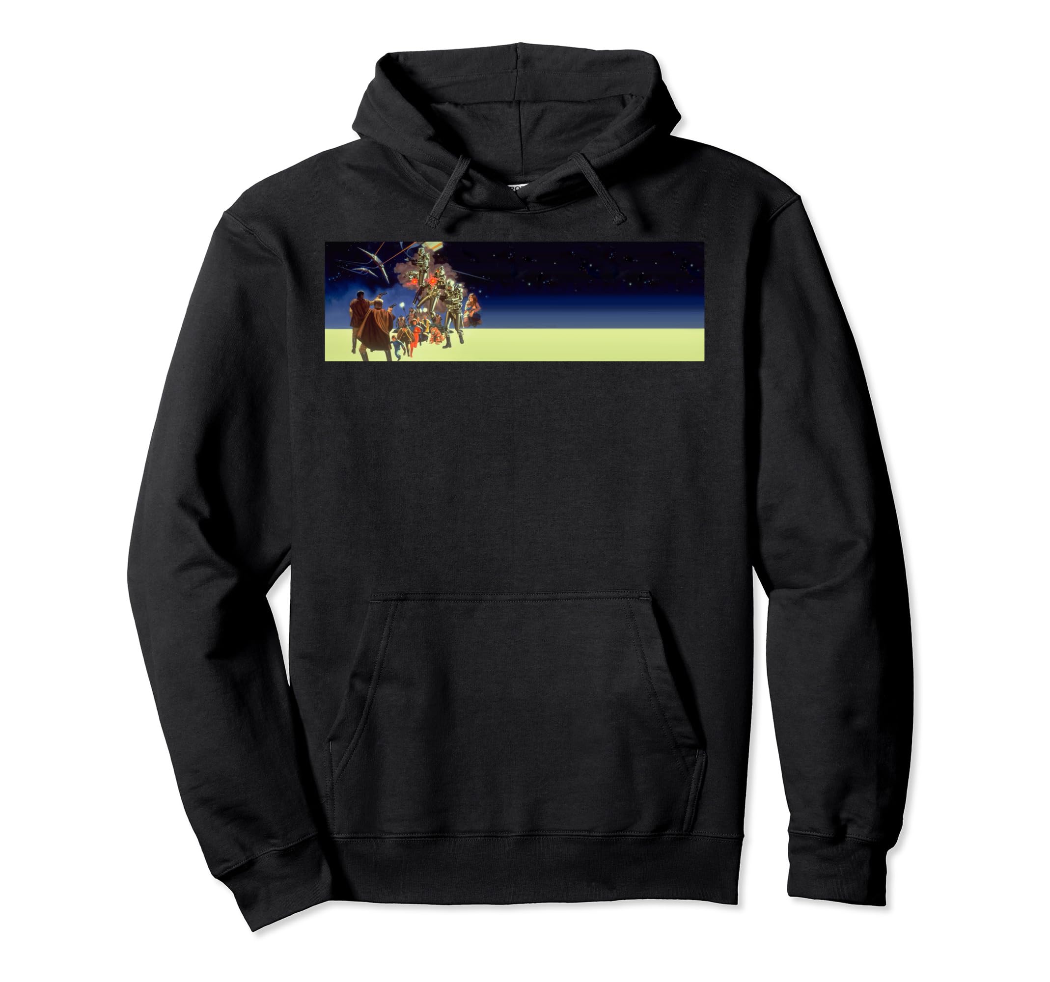 Battlestar Galactica Stripe Hoodie - Graphic Print Unisex - T-Shirt, Sweatshirt, Hoodie