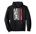 Raising Ballers Baseball Dad Us Flag Hoodie - Unique Graphic Men Women - T-Shirt, Sweatshirt, Hoodie