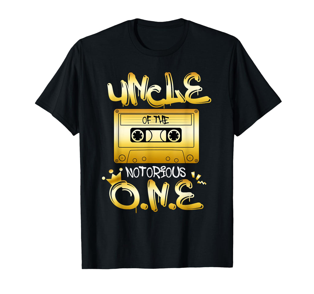 Uncle Notorious One Bday Old School Hip T-Shirt - Graphic Print Men Women - T-Shirt, Sweatshirt, Hoodie
