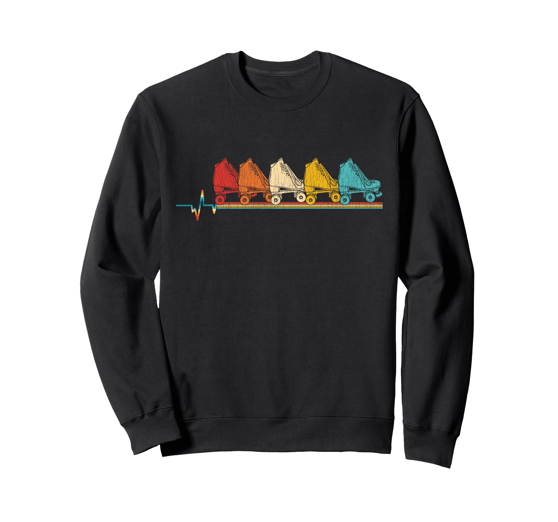 Roller Skating Skate Sweatshirt - Fun Novelty Design Unisex - T-Shirt, Sweatshirt, Hoodie
