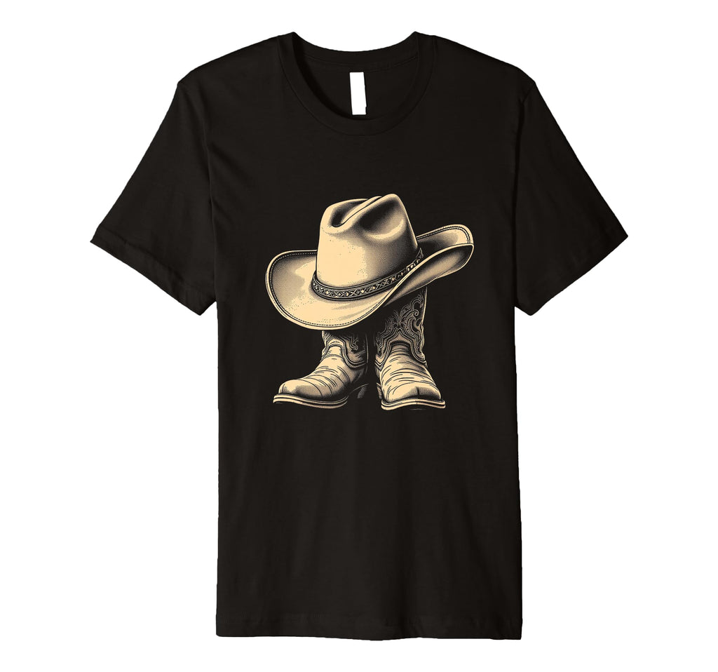 Cowboy T-Shirt - Fun Novelty Design for Adults - T-Shirt, Sweatshirt, Hoodie