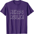Nerds Rule - Adult & Kids T-Shirts, Sweatshirts & Hoodies apparel design preview 1