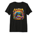 Gamer Dad Game Controller Gaming T-Shirt - Minimalist Print for Adults - T-Shirt, Sweatshirt, Hoodie