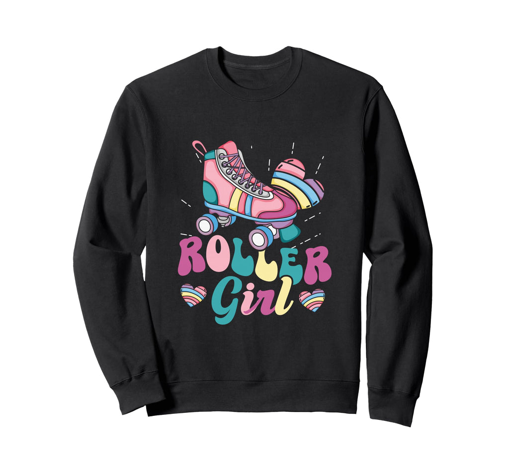 Roller Skater Skating 70S 80S 90S Sweatshirt - Graphic Print Men Women - T-Shirt, Sweatshirt, Hoodie