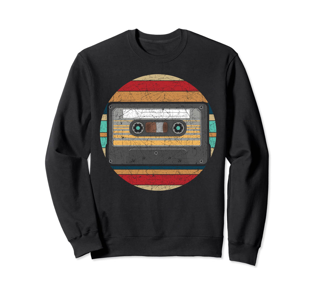 Eighties Music Mixtape 1980S Sweatshirt - Casual Everyday Wear Unisex - T-Shirt, Sweatshirt, Hoodie