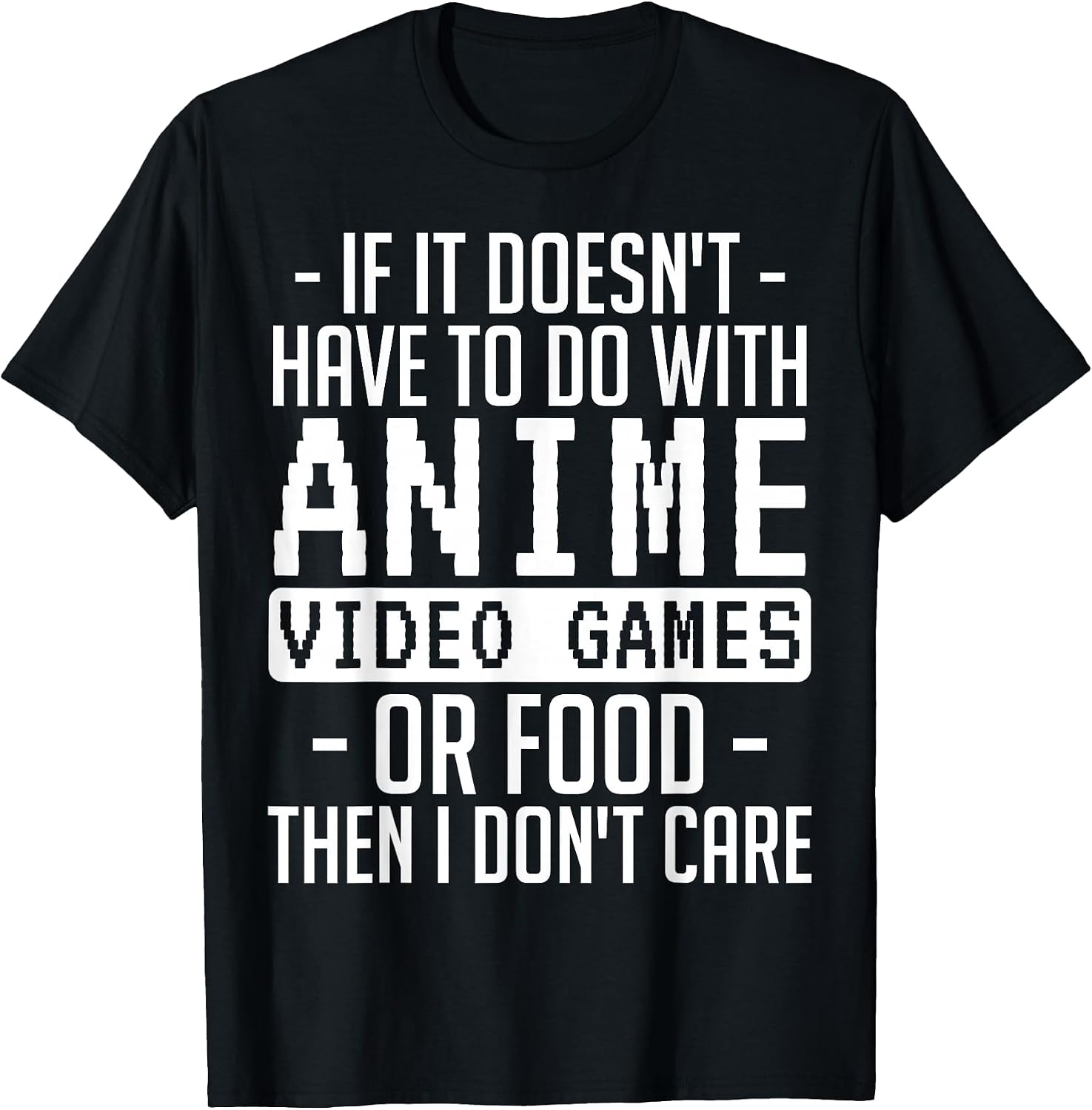 Anime Video Games Food - Adult & Kids T-Shirts, Sweatshirts & Hoodies apparel design preview 1