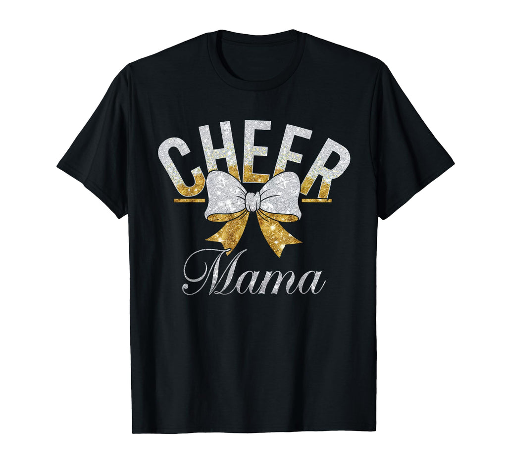 Cheer Mom Mother Bow Cheerleader T-Shirt - Streetwear Style for Adults - T-Shirt, Sweatshirt, Hoodie