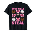 Baseball Mom Mothers Day Coquette T-Shirt - Fun Novelty Design for Adults - T-Shirt, Sweatshirt, Hoodie