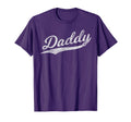 Daddy Baseball Script Cursive T-Shirt - Aesthetic Graphic for Adults - T-Shirt, Sweatshirt, Hoodie