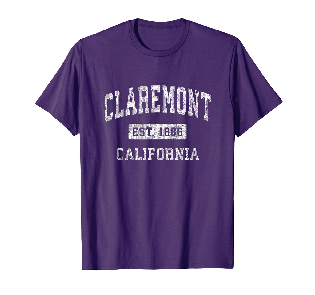 Claremont California Ca Established T-Shirt - Custom Art Print for Adults - T-Shirt, Sweatshirt, Hoodie