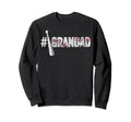 Number One Baseball Grandad Sweatshirt - Aesthetic Graphic Men Women - T-Shirt, Sweatshirt, Hoodie