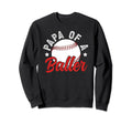 Papa Baller Baseball Papa Baseball Sweatshirt - Minimalist Print Men Women - T-Shirt, Sweatshirt, Hoodie