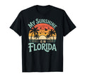 My Sunshine Is Florida Sunset Palm T-Shirt - Aesthetic Graphic for Adults - T-Shirt, Sweatshirt, Hoodie
