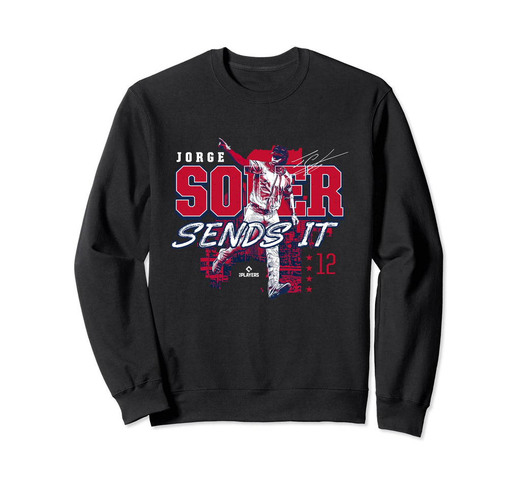 Jorge Soler Sends It Atlanta Sweatshirt - Casual Everyday Wear Unisex - T-Shirt, Sweatshirt, Hoodie