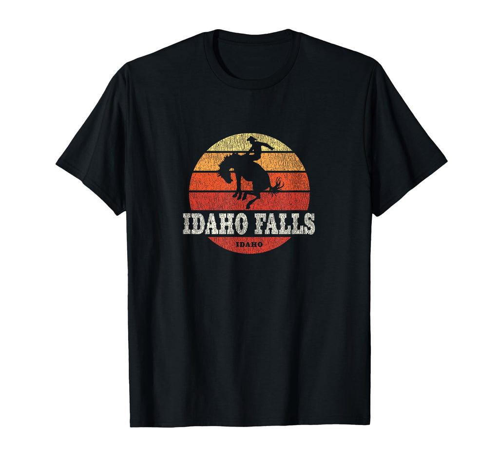 Idaho Falls Id Country Western T-Shirt - Custom Art Print for Adults - T-Shirt, Sweatshirt, Hoodie