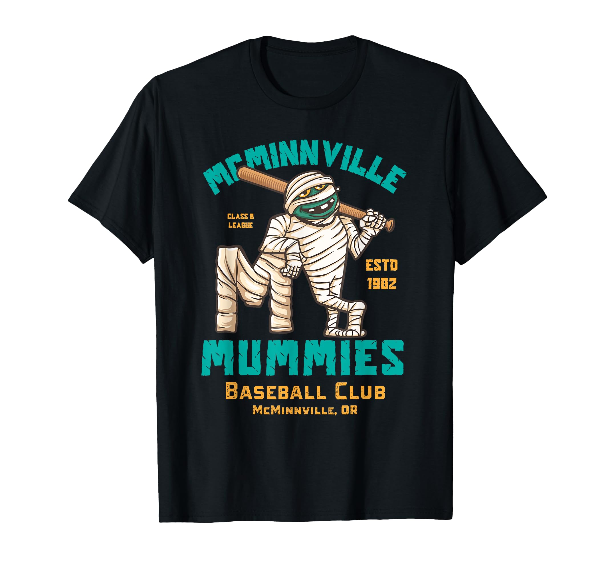 Mcminnville Mummies Minor League T-Shirt - Custom Art Print Men Women - T-Shirt, Sweatshirt, Hoodie