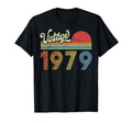 1979 Birthday Gift Born Made 1979 Sunset T-Shirt - Trendy Graphic Unisex - T-Shirt, Sweatshirt, Hoodie