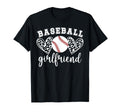 Baseball Girlfriend Hearts Girlfriend T-Shirt - Custom Art Print Men Women - T-Shirt, Sweatshirt, Hoodie
