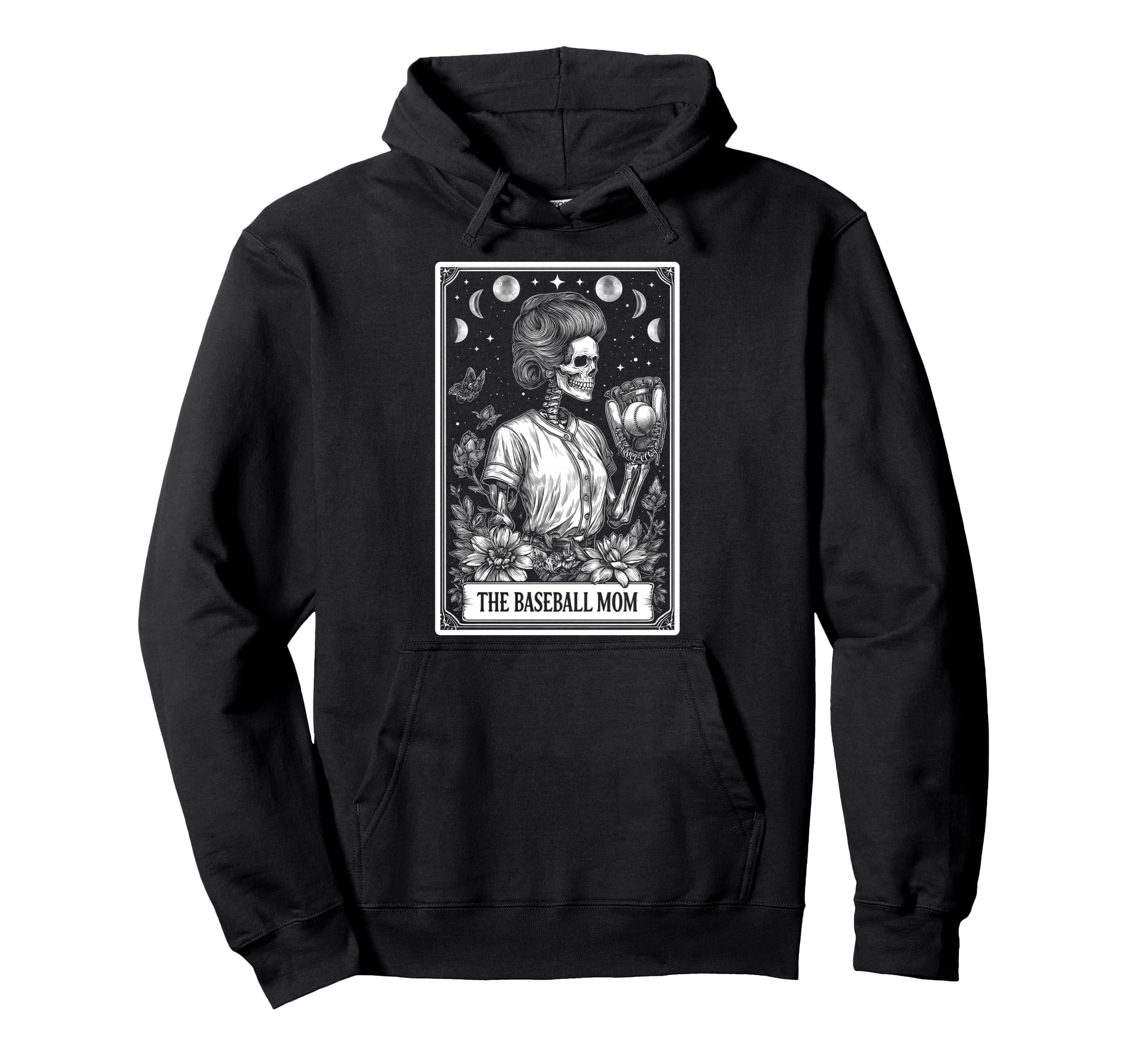 Baseball Mom Mama Mothers Day Tarot Hoodie - Novelty Apparel Men Women - T-Shirt, Sweatshirt, Hoodie