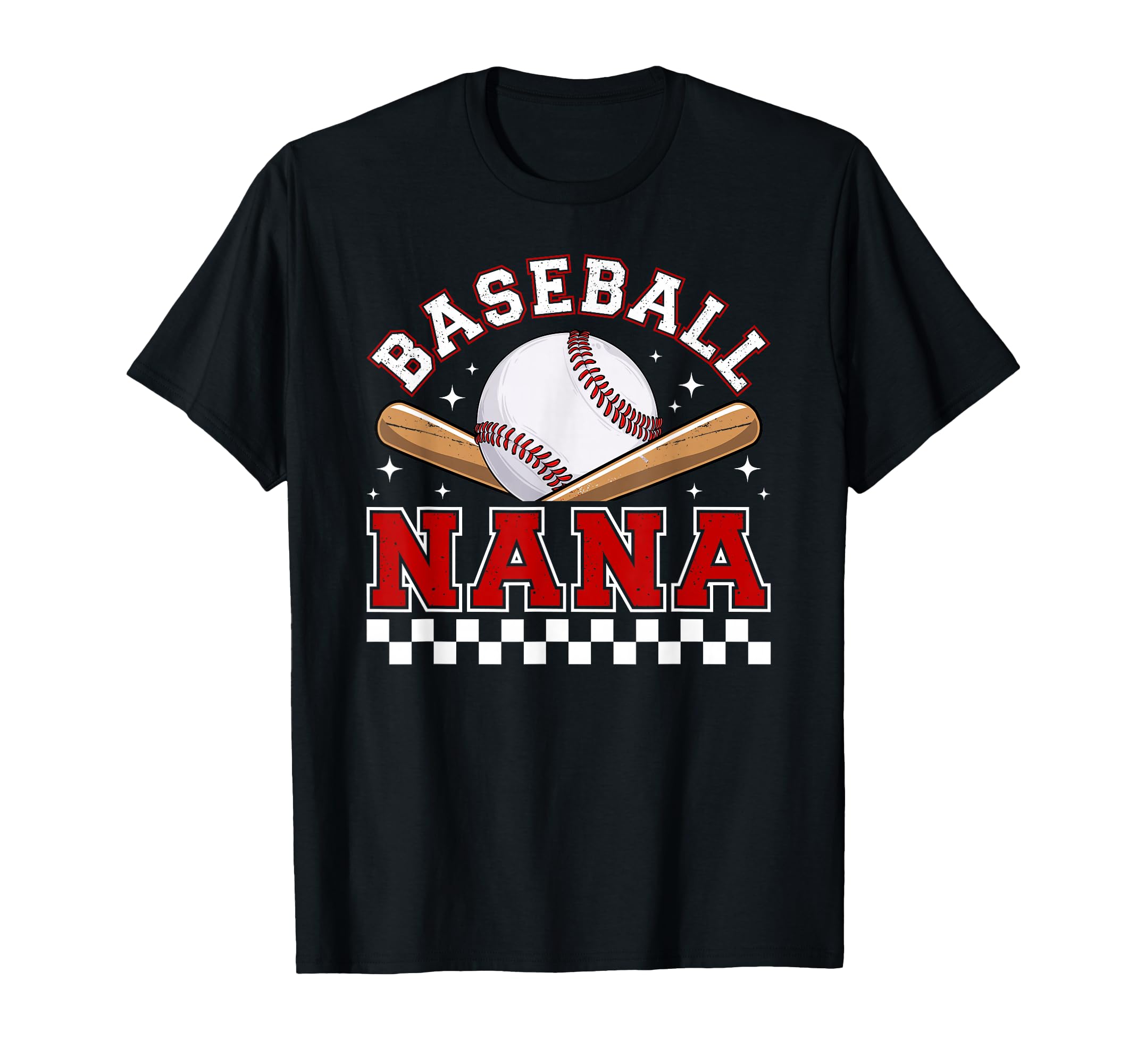 Baseball Nana Baseball Player Nana T-Shirt - Novelty Apparel for Adults - T-Shirt, Sweatshirt, Hoodie