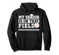 Proud Baseball Senior Dad 2026 Hoodie - Casual Everyday Wear for Adults - T-Shirt, Sweatshirt, Hoodie