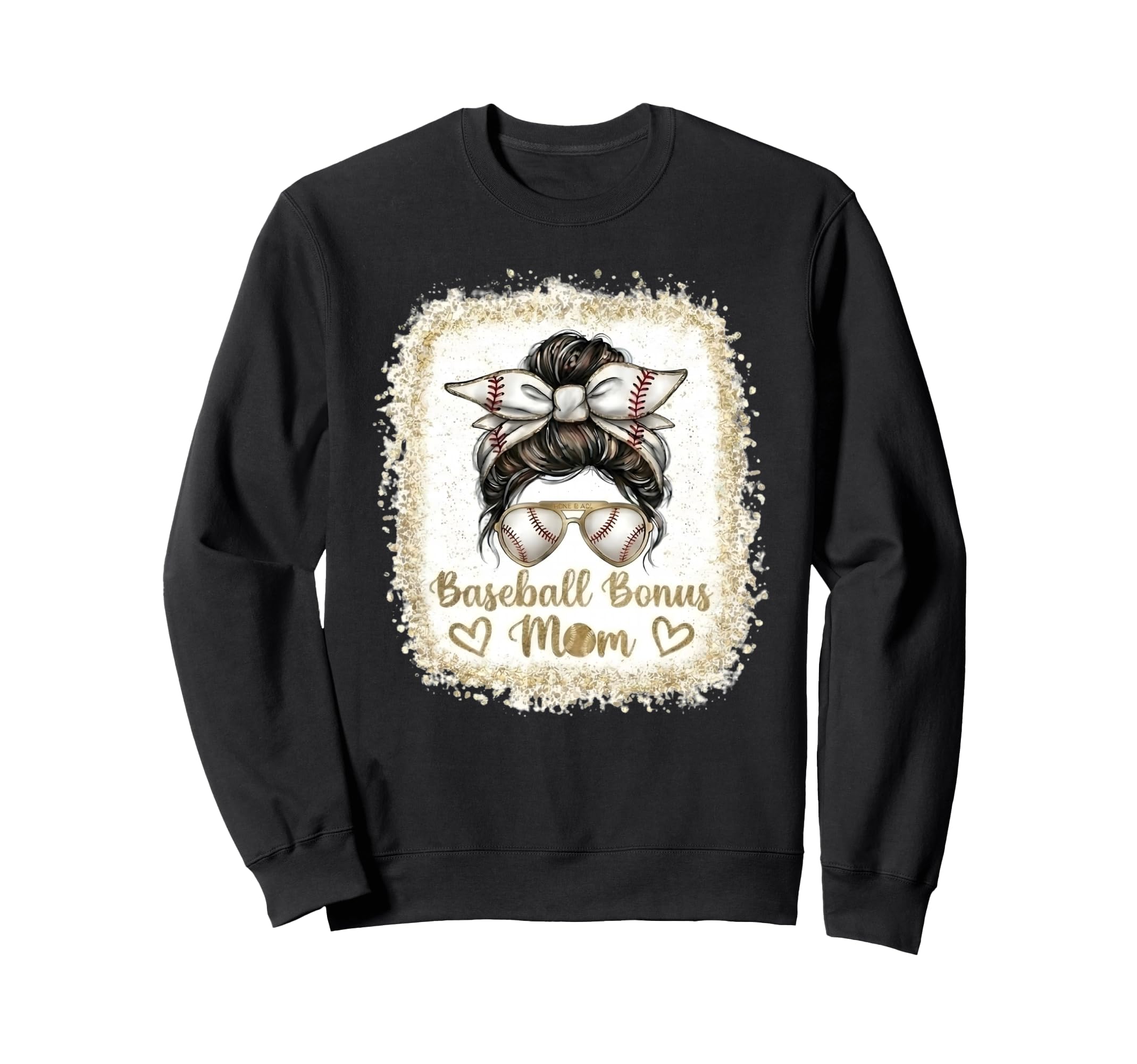 Baseball Bonus Mom Sport Mom Game Sweatshirt - Fun Novelty Design Unisex - T-Shirt, Sweatshirt, Hoodie