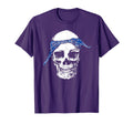 Hip Hop Skull Blue Do Rag Bandana Old T-Shirt - Unique Graphic Men Women - T-Shirt, Sweatshirt, Hoodie