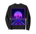 Vaporwave Synthwave Car Outrun Sweatshirt - Casual Everyday Wear Unisex - T-Shirt, Sweatshirt, Hoodie