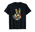 Elegant Silhouette Wildflowers Floral T-Shirt - Graphic Print for Adults - T-Shirt, Sweatshirt, Hoodie