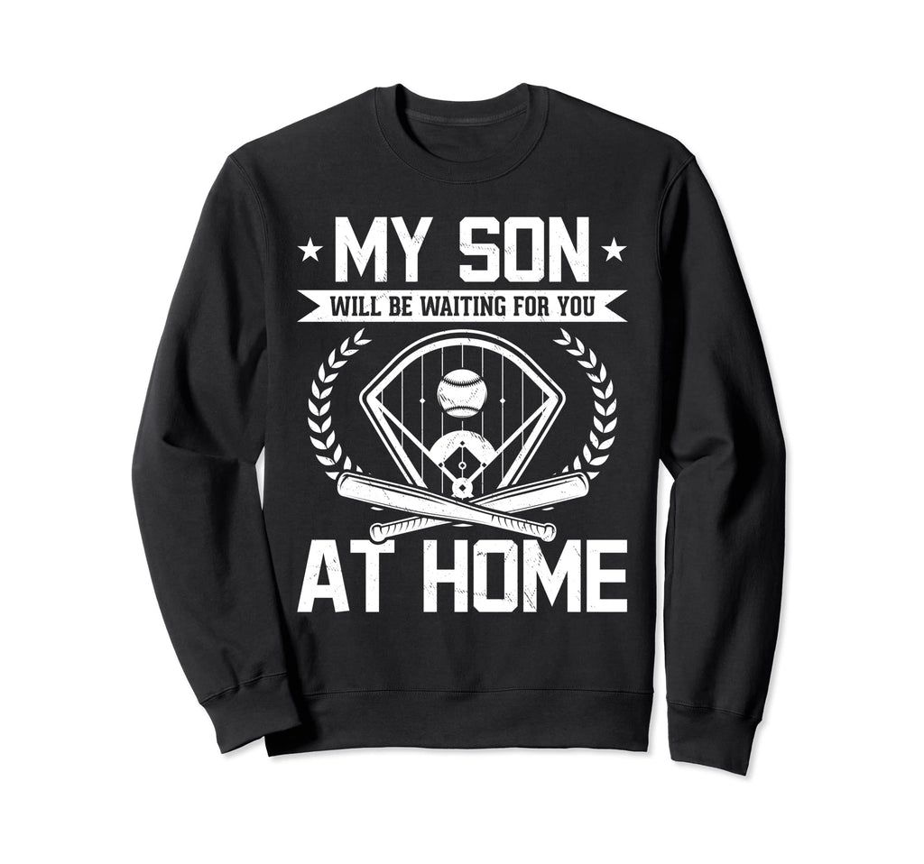 Son Baseball Dad Mom Baseball Sweatshirt - Streetwear Style for Adults - T-Shirt, Sweatshirt, Hoodie