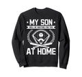 Son Baseball Dad Mom Baseball Sweatshirt - Streetwear Style for Adults - T-Shirt, Sweatshirt, Hoodie
