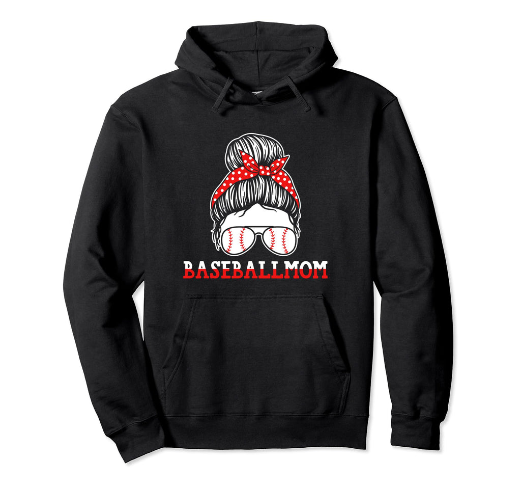 Baseball Mom Hoodie - Streetwear Style Unisex - T-Shirt, Sweatshirt, Hoodie