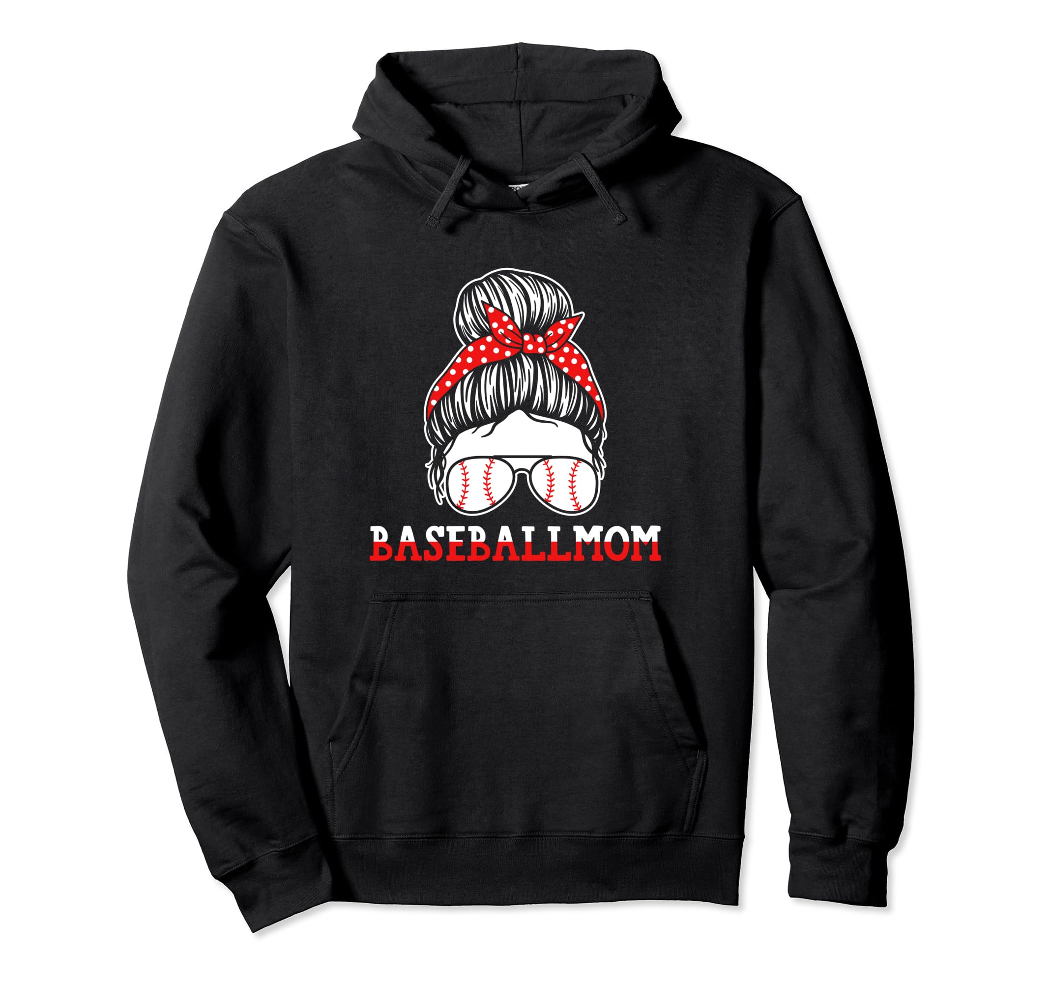 Baseball Mom Hoodie - Streetwear Style Unisex - T-Shirt, Sweatshirt, Hoodie