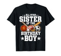 All Star Sister Birthday Basketball Soccer T-Shirt - Unique Graphic Unisex - T-Shirt, Sweatshirt, Hoodie