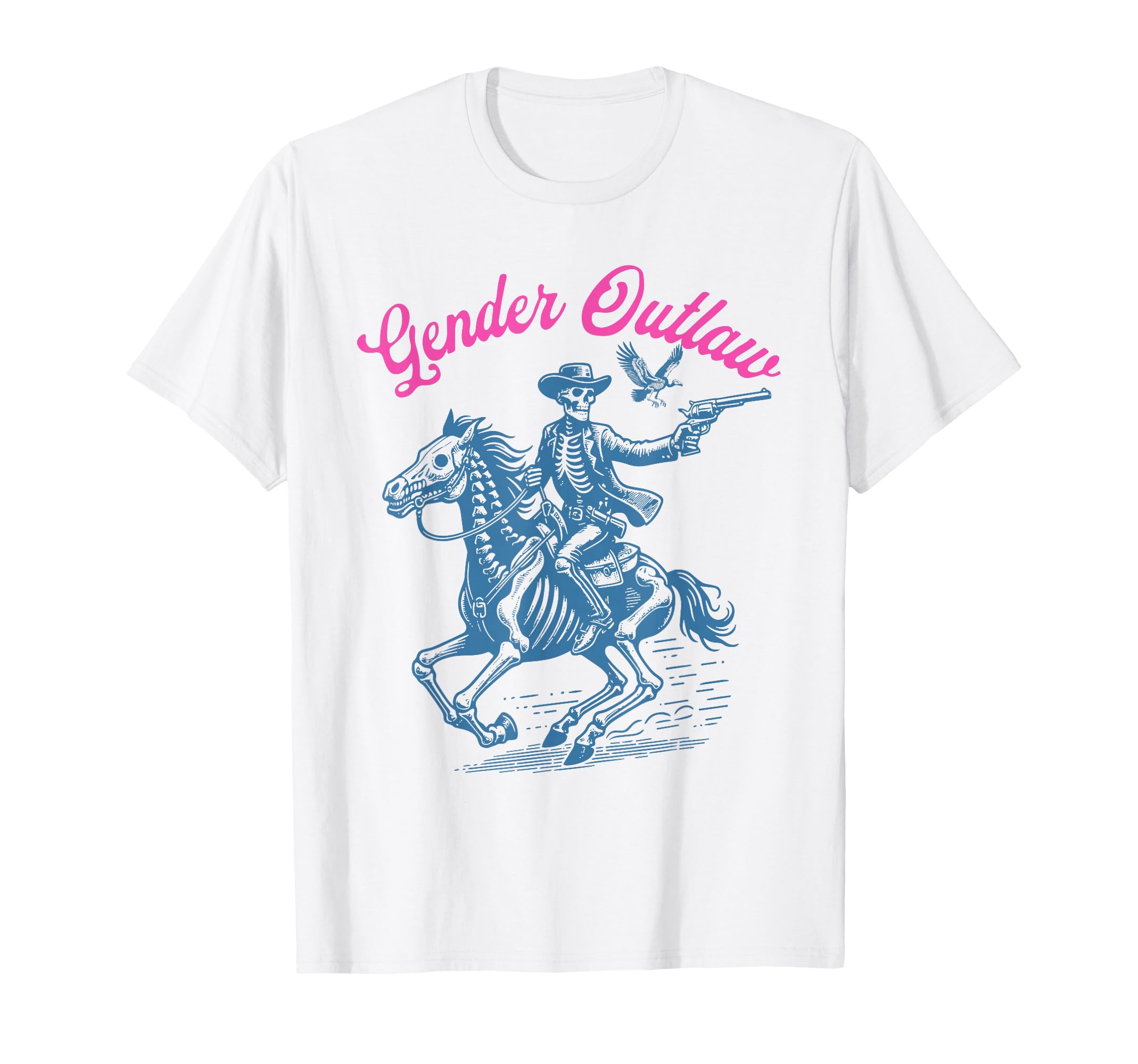 Gender Outlaw Nonbinary Pride Month T-Shirt - Fun Novelty Design Unisex - T-Shirt, Sweatshirt, Hoodie