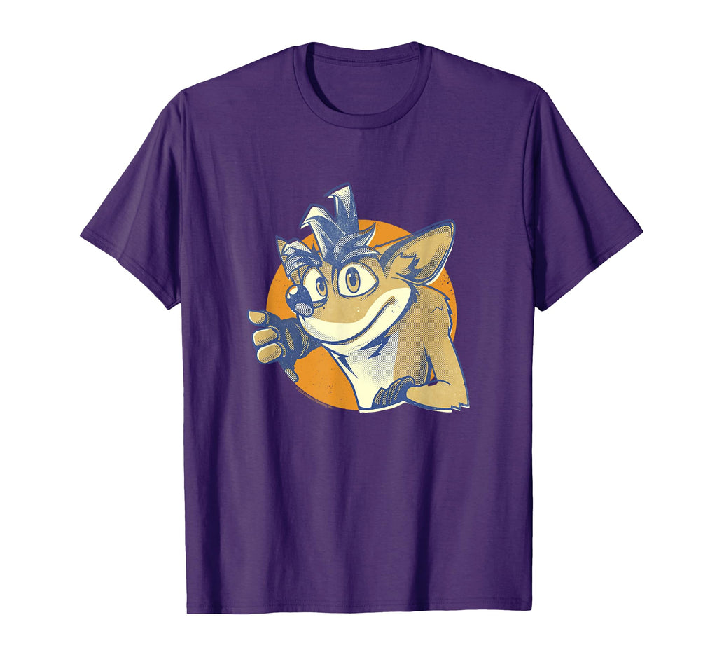 Crash Team Rumble Distressed Crash T-Shirt - Fun Novelty Design Unisex - T-Shirt, Sweatshirt, Hoodie