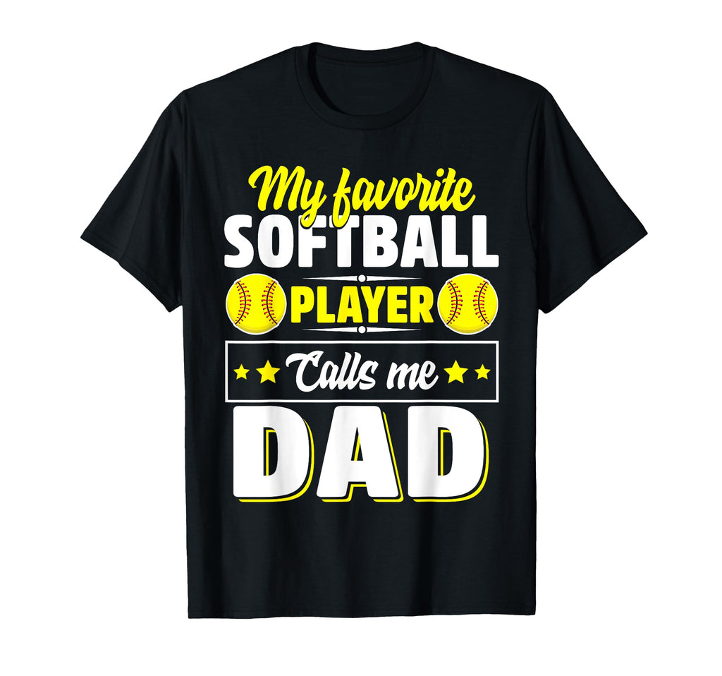 My Favorite Softball Player Calls Me T-Shirt - Minimalist Print for Adults - T-Shirt, Sweatshirt, Hoodie