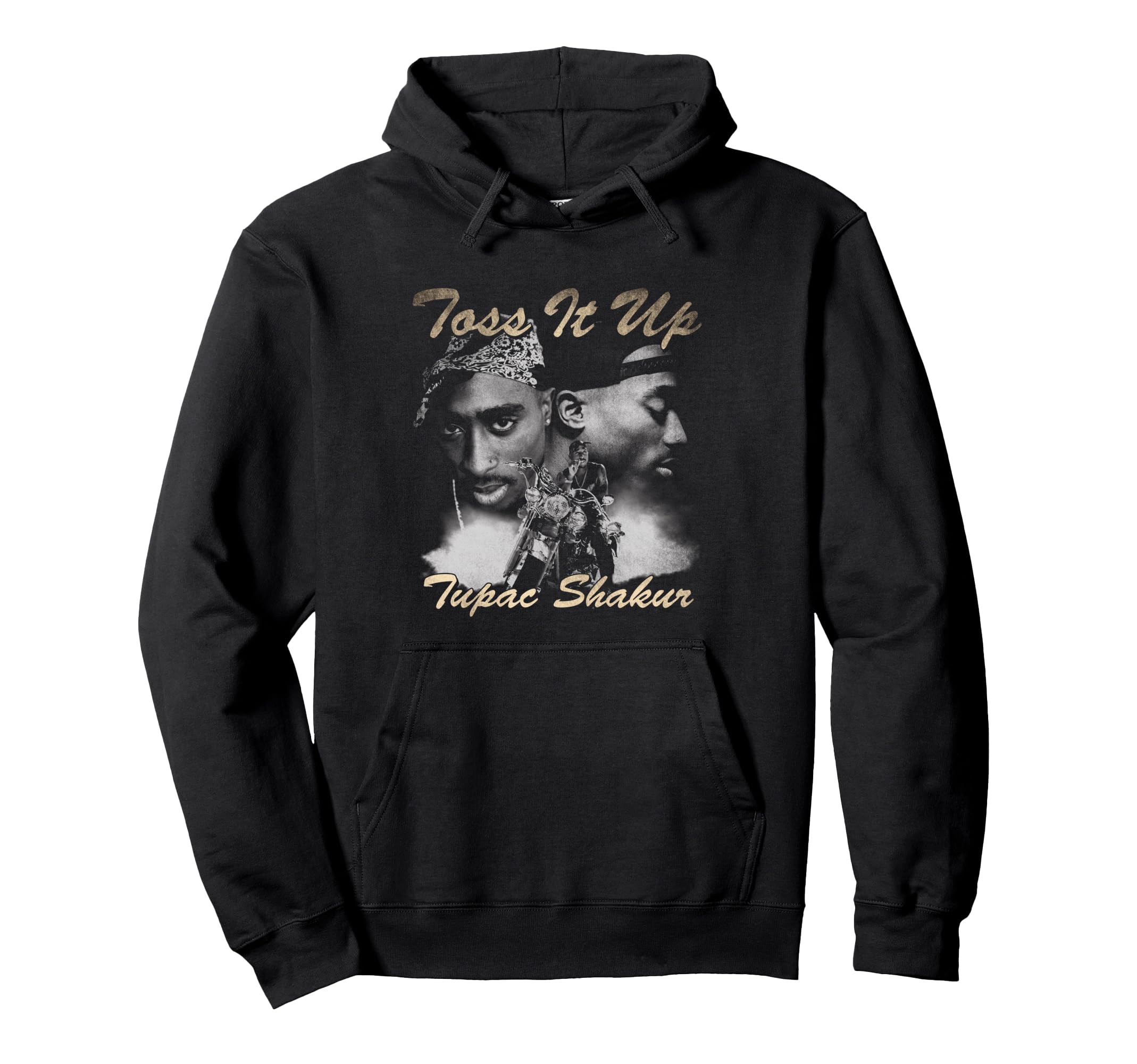 Tupac Toss It Up Hoodie - Custom Art Print Men Women - T-Shirt, Sweatshirt, Hoodie