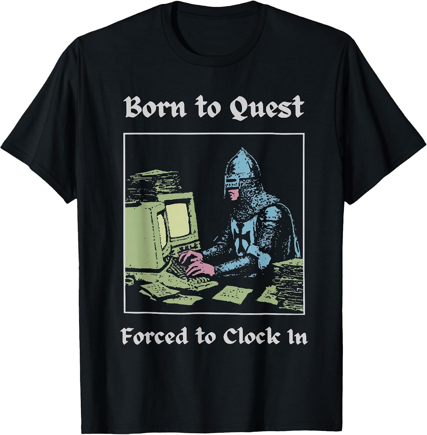 Funny Office Work Life Humor Art Men Women - Adult & Kids T-Shirts, Sweatshirts & Hoodies apparel design preview 1