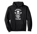 Cowboy Skull Hola Putos Funny Howdy Hoodie - Minimalist Print Men Women - T-Shirt, Sweatshirt, Hoodie
