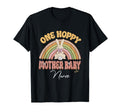 One Hoppy Mother Nurse Bunny Easter T-Shirt - Custom Art Print Unisex - T-Shirt, Sweatshirt, Hoodie
