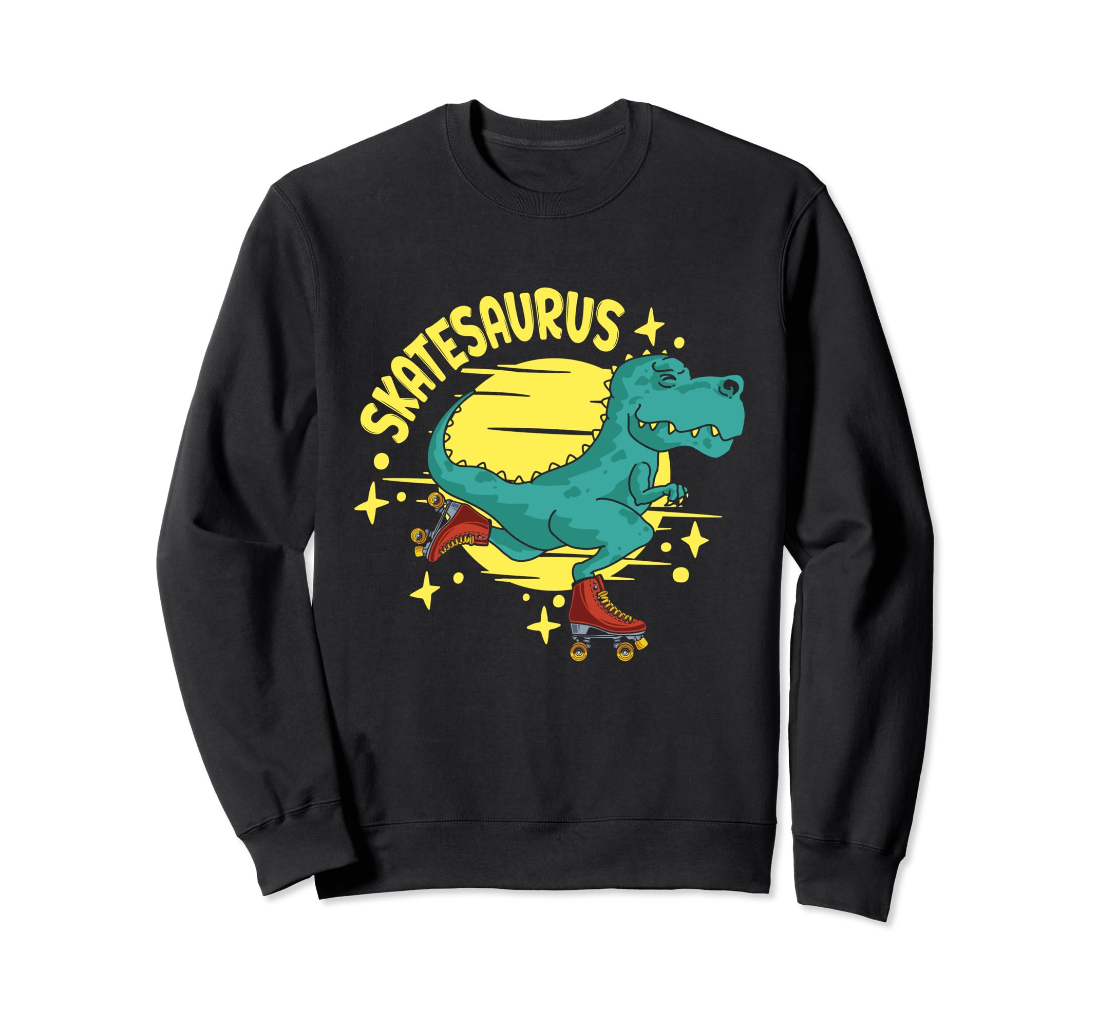 Funny Skater Roller Skates Sweatshirt - Custom Art Print for Adults - T-Shirt, Sweatshirt, Hoodie